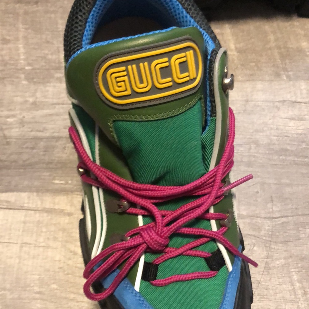 Gucci flashtrek deadstock snikers size 8.1/2  new - Picture 9 of 11
